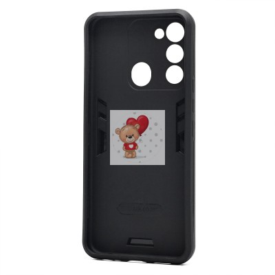 Чехол-накладка для Tecno Spark 9 (черный) - SGP001 противоударный Чехол-накладка для Tecno Spark 9 (черный) - SGP001 противоударный