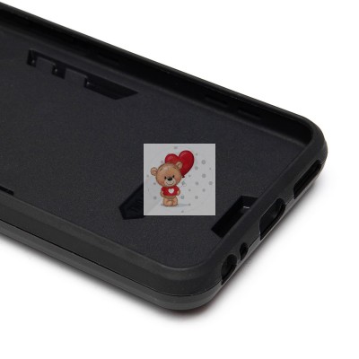 Чехол-накладка для Tecno Spark Go (черный) - SGP001 противоударный