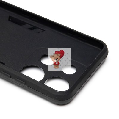 Чехол-накладка для Tecno Spark Go (черный) - SGP001 противоударный