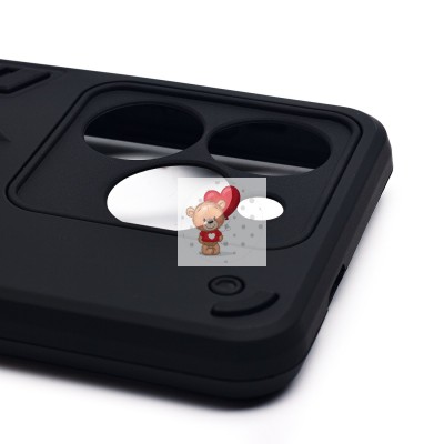 Чехол-накладка для Tecno Spark Go 2024 (черный) - SGP001 противоударный