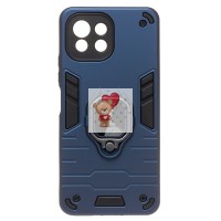 Чехол-накладка для Xiaomi Mi 11 Lite 5G (синий) - SGP001 противоударный Чехол-накладка для Xiaomi Mi 11 Lite 5G (синий) - SGP001 противоударный