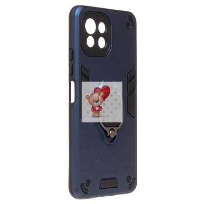 Чехол-накладка для Xiaomi Mi 11 Lite 5G (синий) - SGP001 противоударный Чехол-накладка для Xiaomi Mi 11 Lite 5G (синий) - SGP001 противоударный