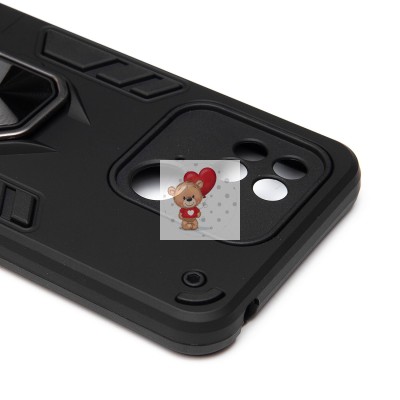 Чехол-накладка для Xiaomi Poco C40 (черный) - SGP001 противоударный