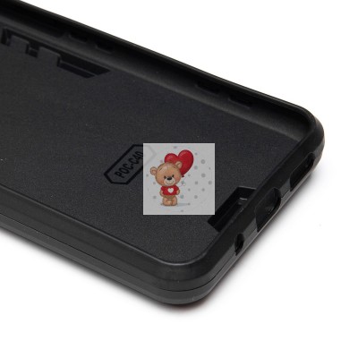 Чехол-накладка для Xiaomi Poco C40 (черный) - SGP001 противоударный