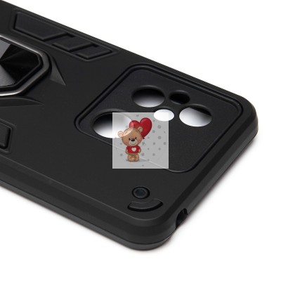 Чехол-накладка для Xiaomi Redmi 12C (черный) - SGP001 противоударный