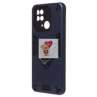 Чехол-накладка для Xiaomi Redmi 10C (синий) - SGP001 противоударный Чехол-накладка для Xiaomi Redmi 10C (синий) - SGP001 противоударный