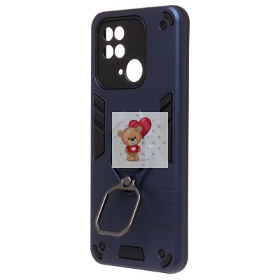 Чехол-накладка для Xiaomi Redmi 10C (синий) - SGP001 противоударный Чехол-накладка для Xiaomi Redmi 10C (синий) - SGP001 противоударный