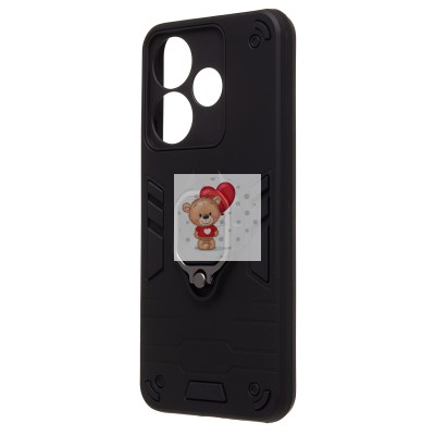 Чехол-накладка для Xiaomi Redmi 13 4G (черный) - SGP001 противоударный