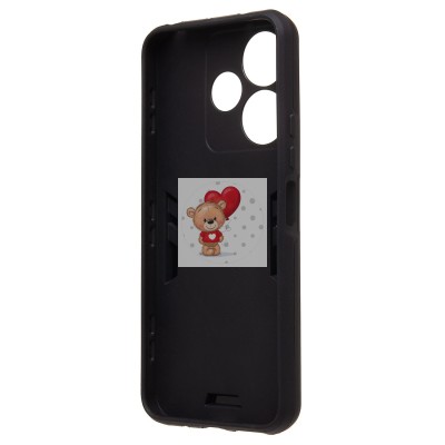 Чехол-накладка для Xiaomi Redmi 13 4G (черный) - SGP001 противоударный