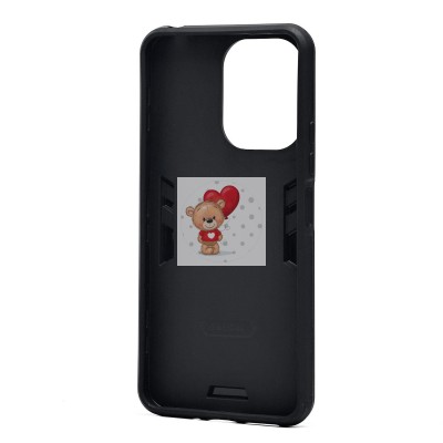 Чехол-накладка для Xiaomi Redmi 13C 4G (черный) - SGP001 противоударный