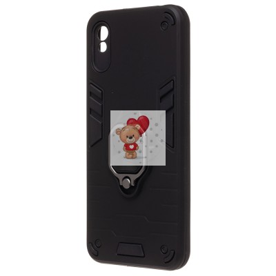 Чехол-накладка для Xiaomi Redmi 9A (черный) - SGP001 противоударный Чехол-накладка для Xiaomi Redmi 9A (черный) - SGP001 противоударный