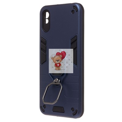 Чехол-накладка для Xiaomi Redmi 9i (синий) - SGP001 противоударный