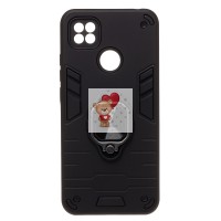 Чехол-накладка для Xiaomi Redmi 9C (черный) - SGP001 противоударный