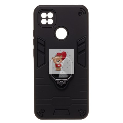 Чехол-накладка для Xiaomi Redmi 10A (черный) - SGP001 противоударный