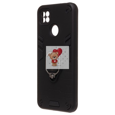 Чехол-накладка для Xiaomi Redmi 9C (черный) - SGP001 противоударный