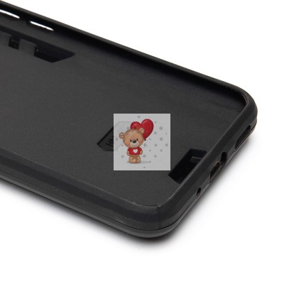 Чехол-накладка для Xiaomi Redmi 9C (черный) - SGP001 противоударный