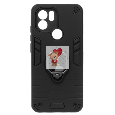 Чехол-накладка для Xiaomi Redmi A1+ (черный) - SGP001 противоударный