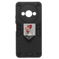 Чехол-накладка для Xiaomi Redmi A3 (черный) - SGP001 противоударный