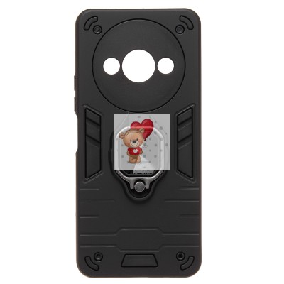 Чехол-накладка для Xiaomi Poco C61 (черный) - SGP001 противоударный Чехол-накладка для Xiaomi Poco C61 (черный) - SGP001 противоударный