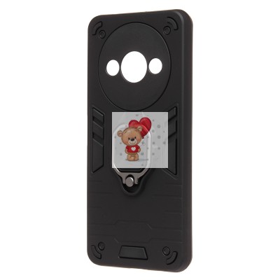 Чехол-накладка для Xiaomi Redmi A3 (черный) - SGP001 противоударный