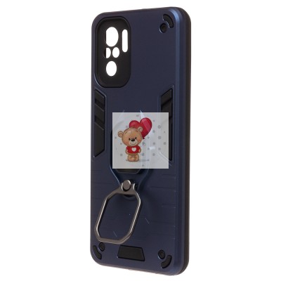 Чехол-накладка для Xiaomi Redmi Note 10 (синий) - SGP001 противоударный Чехол-накладка для Xiaomi Redmi Note 10 (синий) - SGP001 противоударный