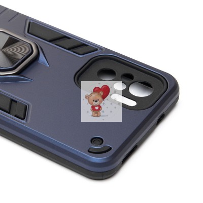 Чехол-накладка для Xiaomi Redmi Note 10 (синий) - SGP001 противоударный Чехол-накладка для Xiaomi Redmi Note 10 (синий) - SGP001 противоударный