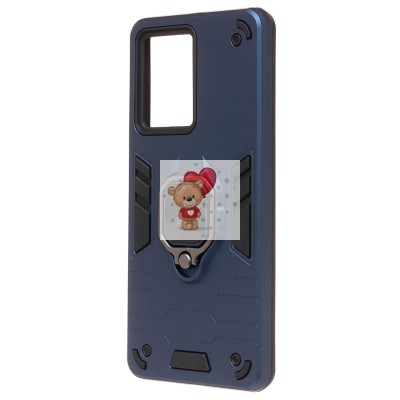 Чехол-накладка для Xiaomi Poco X5 Pro (синий) - SGP001 противоударный Чехол-накладка для Xiaomi Poco X5 Pro (синий) - SGP001 противоударный