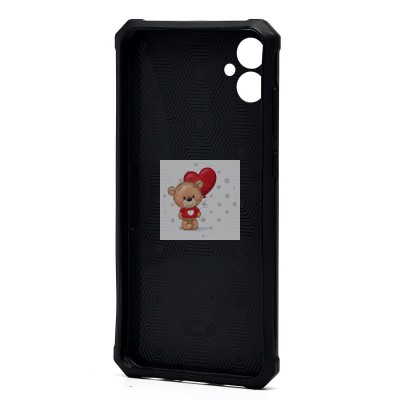 Чехол-накладка для Samsung Galaxy A05 (черный) - SGP002 противоударный