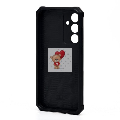 Чехол-накладка для Samsung Galaxy S23 FE (черный) - SGP002 противоударный Чехол-накладка для Samsung Galaxy S23 FE (черный) - SGP002 противоударный