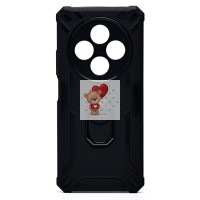 Чехол-накладка для Xiaomi Redmi 14C 4G (черный) - SGP002 противоударный