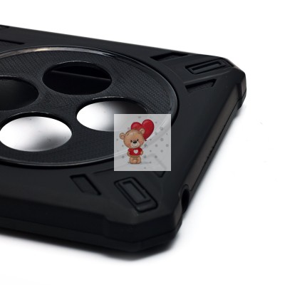 Чехол-накладка для Xiaomi Redmi 14C 4G (черный) - SGP002 противоударный