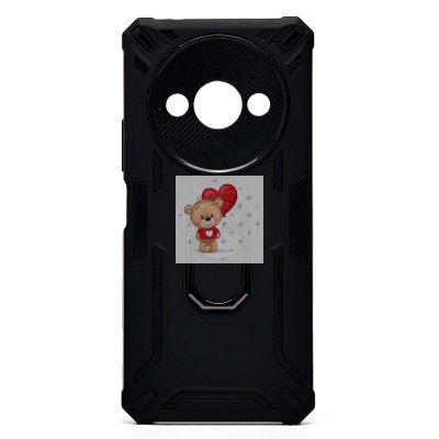 Чехол-накладка для Xiaomi Redmi A3 (черный) - SGP002 противоударный Чехол-накладка для Xiaomi Redmi A3 (черный) - SGP002 противоударный