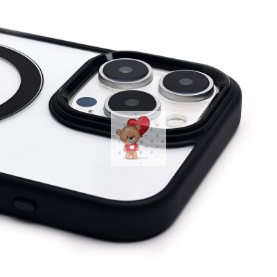 Чехол-накладка для Apple iPhone 16 Pro Max (черный) - SM004 SafeMag