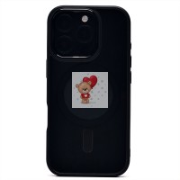 Чехол-накладка для Apple iPhone 16 Pro (черный) - SM004 SafeMag