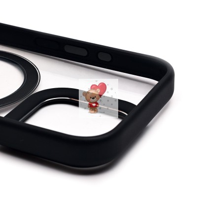 Чехол-накладка для Apple iPhone 16 Pro (черный) - SM004 SafeMag