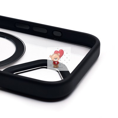 Чехол-накладка для Apple iPhone 16 (черный) - SM004 SafeMag Чехол-накладка для Apple iPhone 16 (черный) - SM004 SafeMag