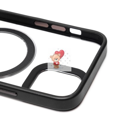 Чехол-накладка для Apple iPhone 12/iPhone 12 Pro (черный) - SM004 SafeMag Чехол-накладка для Apple iPhone 12/iPhone 12 Pro (черный) - SM004 SafeMag