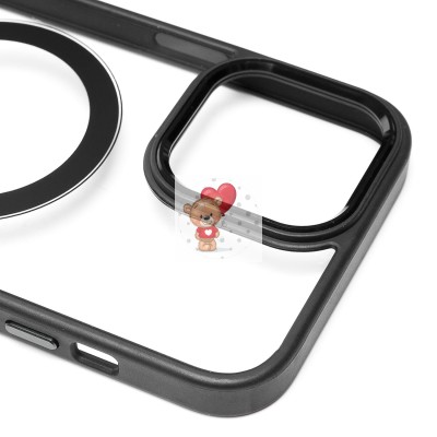 Чехол-накладка для Apple iPhone 13 Pro Max (черный) - SM004 SafeMag