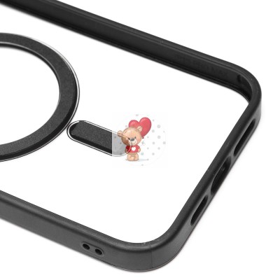 Чехол-накладка для Apple iPhone 13 Pro Max (черный) - SM004 SafeMag