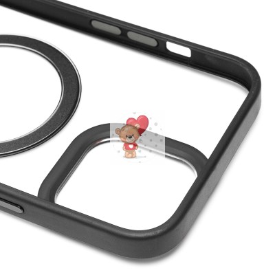 Чехол-накладка для Apple iPhone 13 Pro Max (черный) - SM004 SafeMag