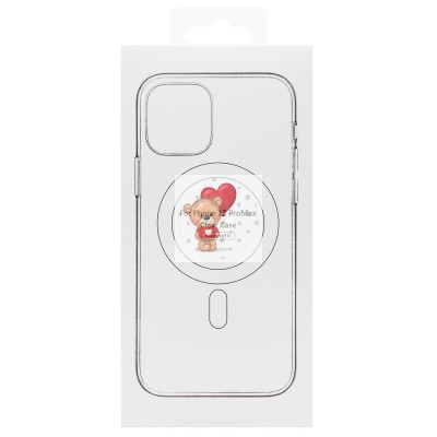 Чехол-накладка для Apple iPhone 13 Pro Max (черный) - SM004 SafeMag