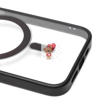 Чехол-накладка для Apple iPhone 13 Pro (черный) - SM004 SafeMag