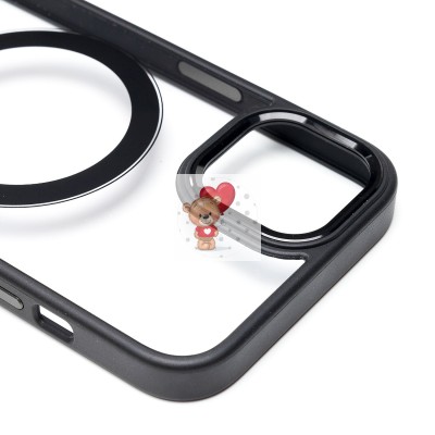 Чехол-накладка для Apple iPhone 13 (черный) - SM004 SafeMag