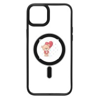 Чехол-накладка для Apple iPhone 14 Plus (черный) - SM004 SafeMag