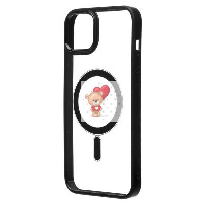 Чехол-накладка для Apple iPhone 14 Plus (черный) - SM004 SafeMag Чехол-накладка для Apple iPhone 14 Plus (черный) - SM004 SafeMag