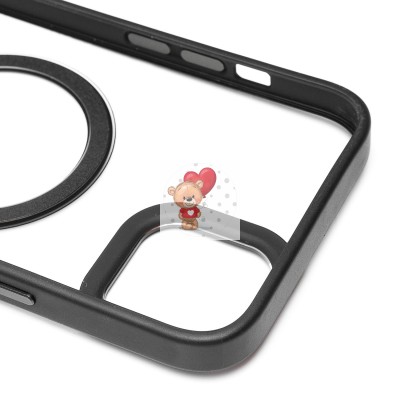 Чехол-накладка для Apple iPhone 14 Plus (черный) - SM004 SafeMag Чехол-накладка для Apple iPhone 14 Plus (черный) - SM004 SafeMag