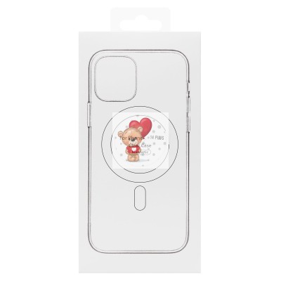 Чехол-накладка для Apple iPhone 14 Plus (черный) - SM004 SafeMag Чехол-накладка для Apple iPhone 14 Plus (черный) - SM004 SafeMag