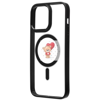 Чехол-накладка для Apple iPhone 14 Pro Max (черный) - SM004 SafeMag Чехол-накладка для Apple iPhone 14 Pro Max (черный) - SM004 SafeMag