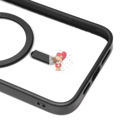Чехол-накладка для Apple iPhone 14 Pro Max (черный) - SM004 SafeMag Чехол-накладка для Apple iPhone 14 Pro Max (черный) - SM004 SafeMag