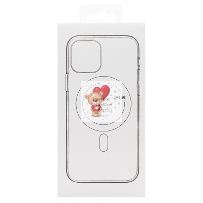 Чехол-накладка для Apple iPhone 14 Pro Max (черный) - SM004 SafeMag Чехол-накладка для Apple iPhone 14 Pro Max (черный) - SM004 SafeMag